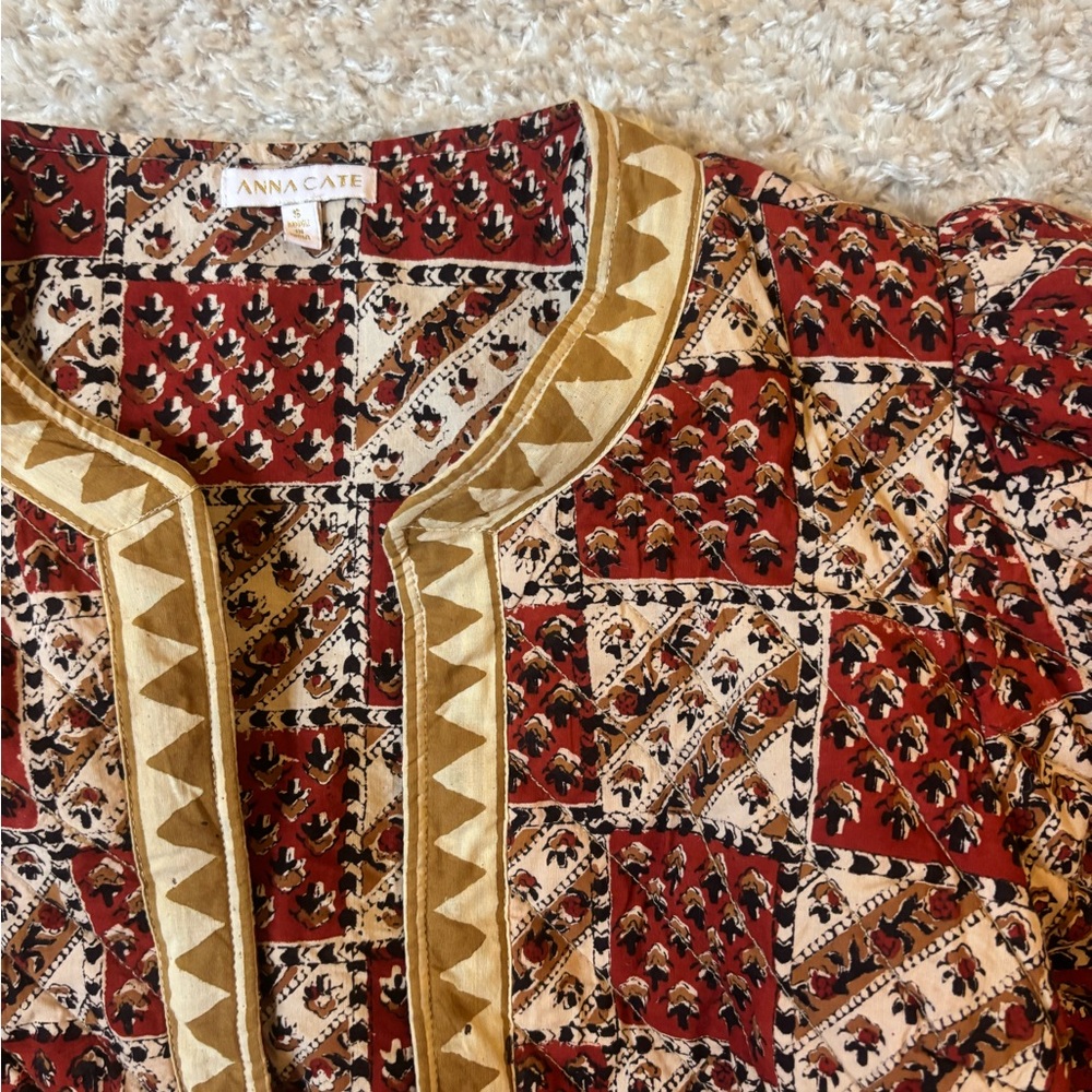 Women's Patterned Quilted Jacket - image 2
